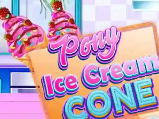 Joc Pony Ice Cream Cone en línia