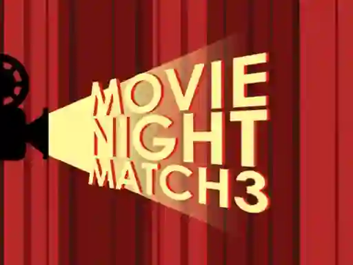 Joc Movie Night Match 3 en línia