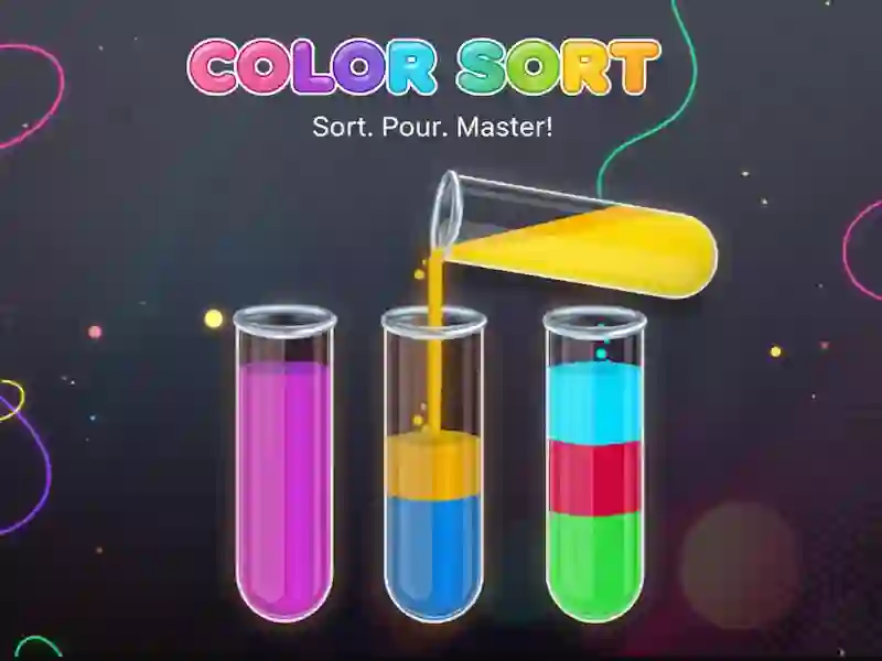 Joc Color Sort en línia