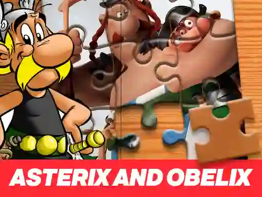 Joc Asterix and Obelix Jigsaw Puzzle en línia