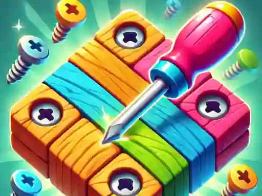 Joc Unscrew Wood Puzzle en línia