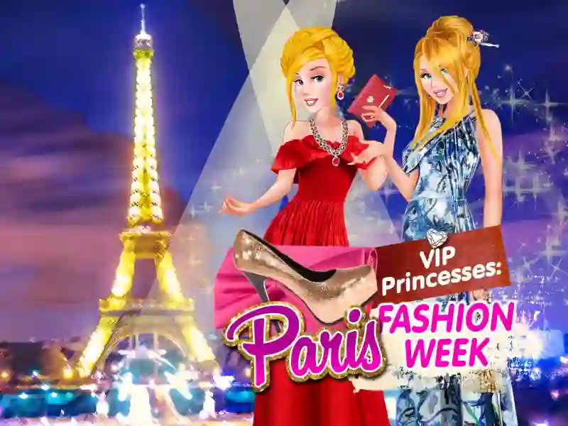 Joc VIP Princesses: Paris Fashion Week en línia