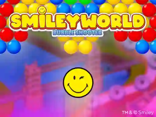 Joc Smileyworld Bubble Shooter en línia