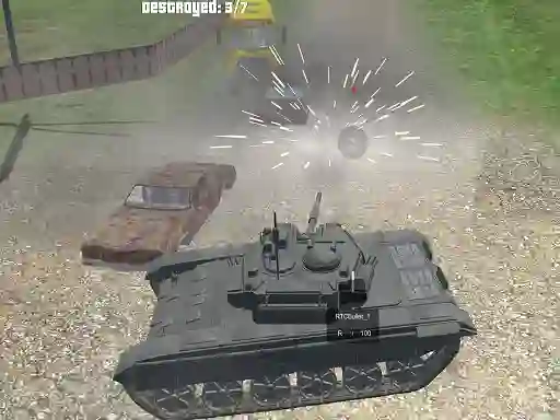Joc Tank Shooting Simulator en línia