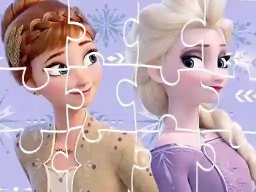 Joc Frozen Sister Jigsaw en línia