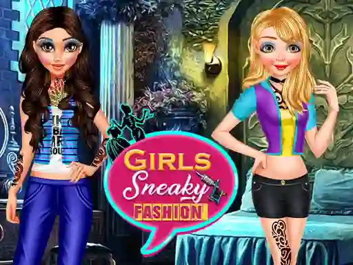 Joc Girls Sneaky Fashion en línia