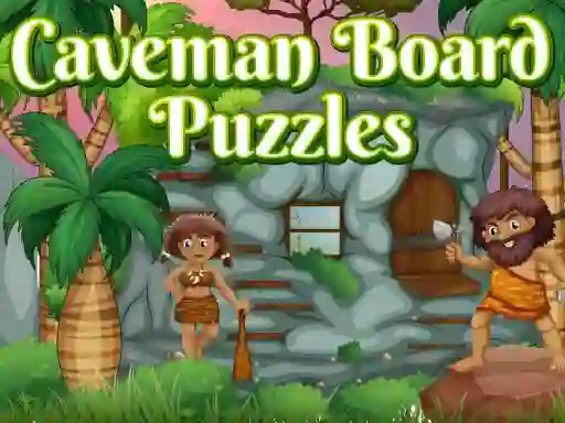 Joc Caveman Board Puzzles en línia