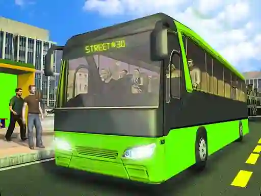 Joc City Passenger Coach Bus Simulator Bus Driving 3d en línia
