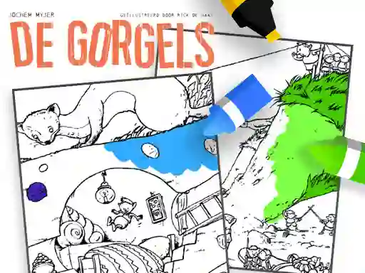 Joc Coloring Gorgels en línia