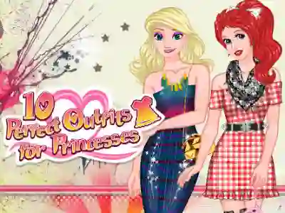Joc 10 Perfect Outfits for Princesses en línia