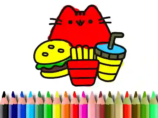 Joc Back To School: Cute Cats Coloring en línia