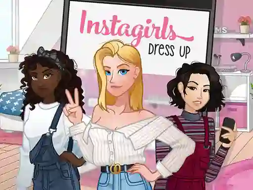 Joc Instagirls Dress Up en línia