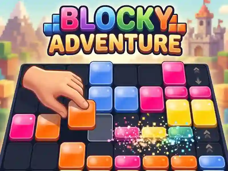 Joc Blocky adventure en línia