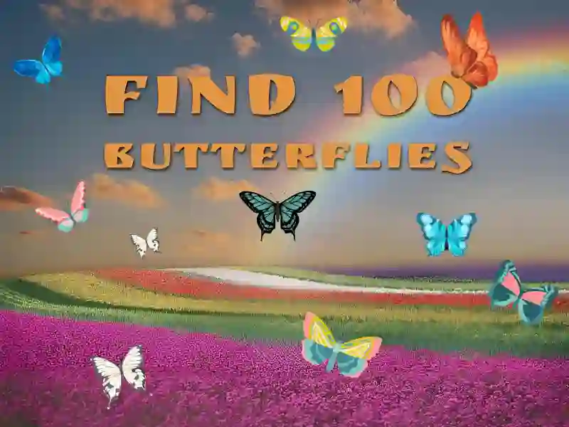Joc Find 100 butterflies en línia