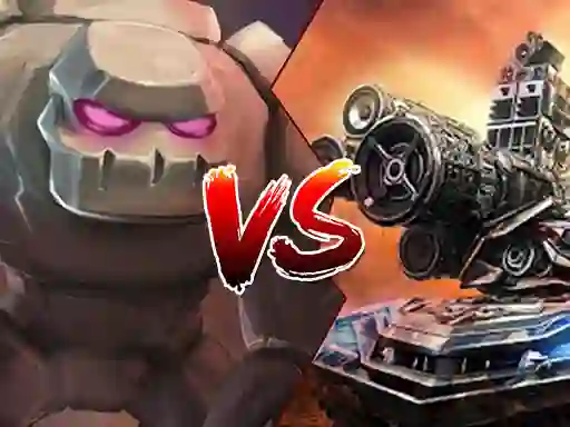 Joc Tank vs Golems en línia