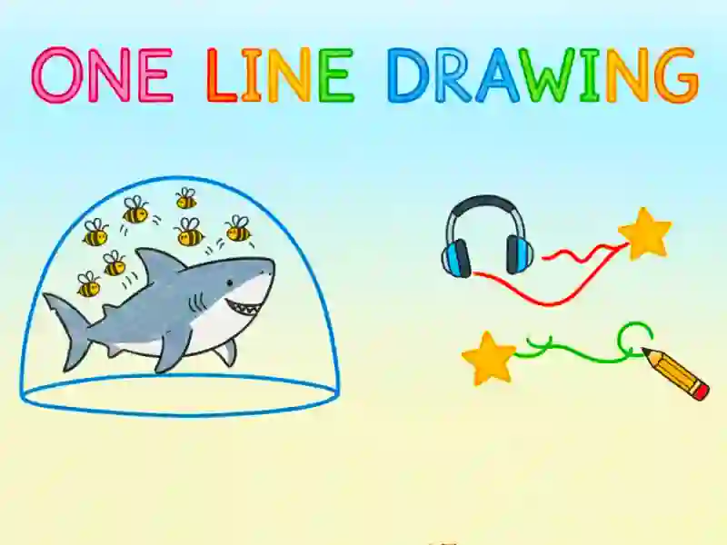 Joc One Line Drawing en línia