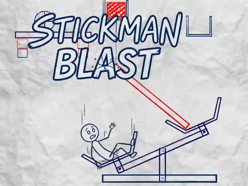 Joc Stickman Blast en línia