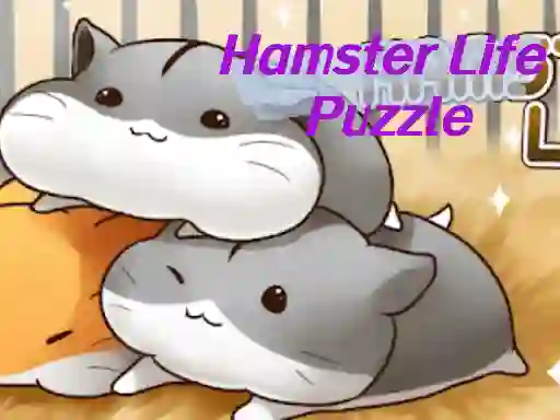 Joc Hamster Life Puzzle en línia