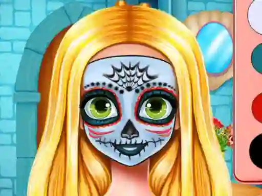 Joc Sister's Halloween Face Paint en línia