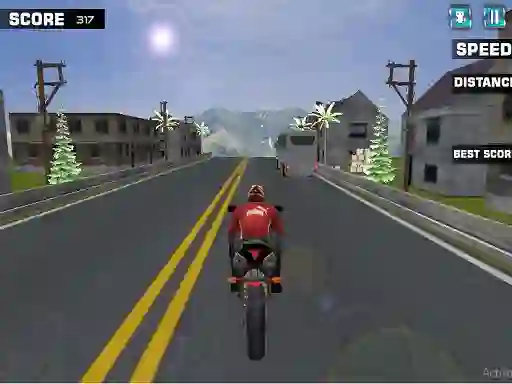 Joc Highway Rider Motorcycle Racer en línia