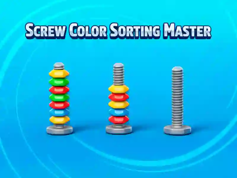 Joc Screw Color Sorting Master en línia