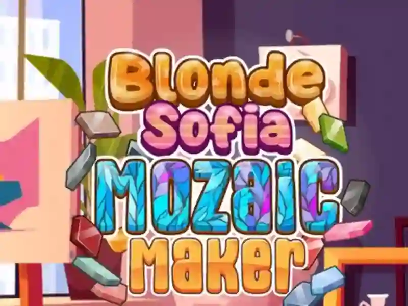 Joc Blonde Sofia: Mozaic Maker en línia