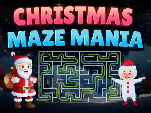 Joc Christmas Maze Mania en línia