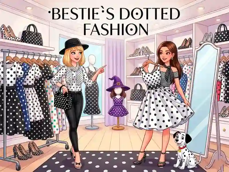 Joc Bestie`s Dotted Fashion en línia