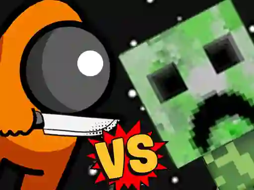 Joc Among vs Creeper Fight en línia