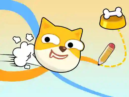 Joc Doge Rush Draw Home Puzzle en línia