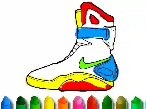 Joc Back To School: Shoe Coloring en línia