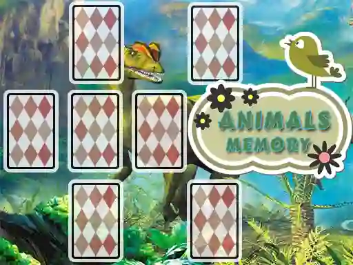 Joc Animals Cards Memory en línia
