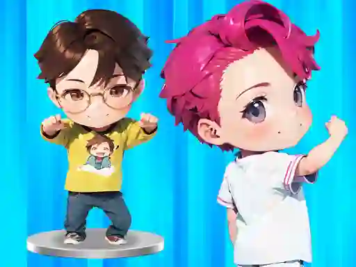 Joc BTS Chibi Claw Machine en línia