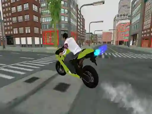 Joc Heavy Bikes City Parking Game 3D en línia