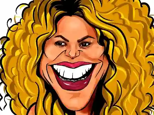 Joc Shakira Funny Face en línia