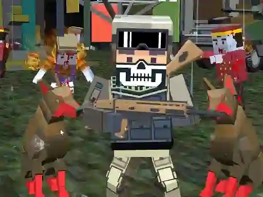 Joc MultiGun Arena 3D Zombie Survival en línia
