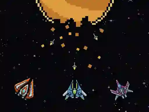 Joc Galactic Pixel Storm en línia