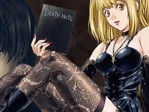 Joc Death Note Anime Jigsaw Puzzle Collection en línia