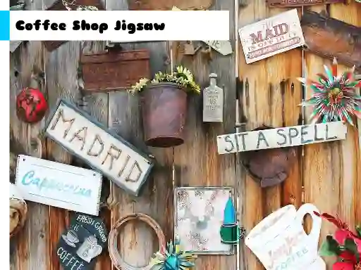 Joc Coffee Shop Jigsaw en línia