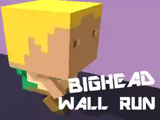 Joc Big Head Wall Run en línia