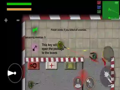 Joc Zombie War 2D en línia