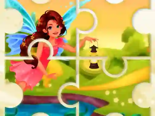 Joc Little Cute Summer Fairies Puzzle en línia