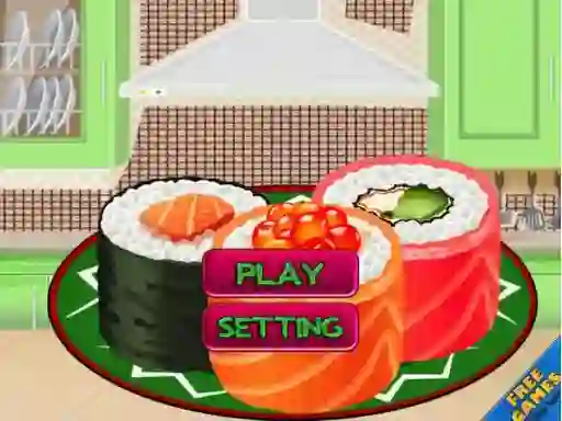 Joc Sushi Roll 3D Cool en línia