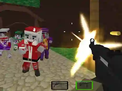 Joc PGA6 Combat Pixel Vehicle Zombies en línia