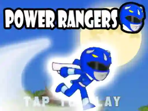 Joc Blue Ranger High Jump en línia
