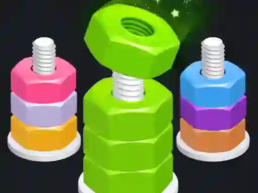 Joc Nuts Puzzle: Color Sort en línia