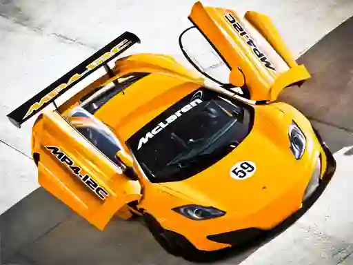 Joc McLaren GT3 Puzzle en línia