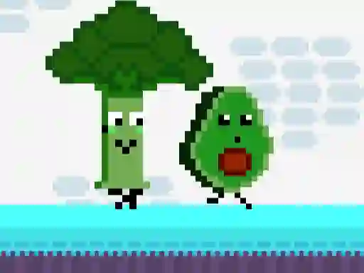 Joc Cat Chef vs Fruits - 2 Player en línia