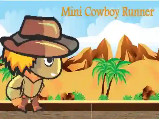 Joc Mini cowboy runner en línia