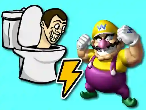 Joc Skibidi Toilet vs Wario en línia